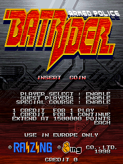 Armed Police Batrider (Europe) (Fri Feb 13 1998)